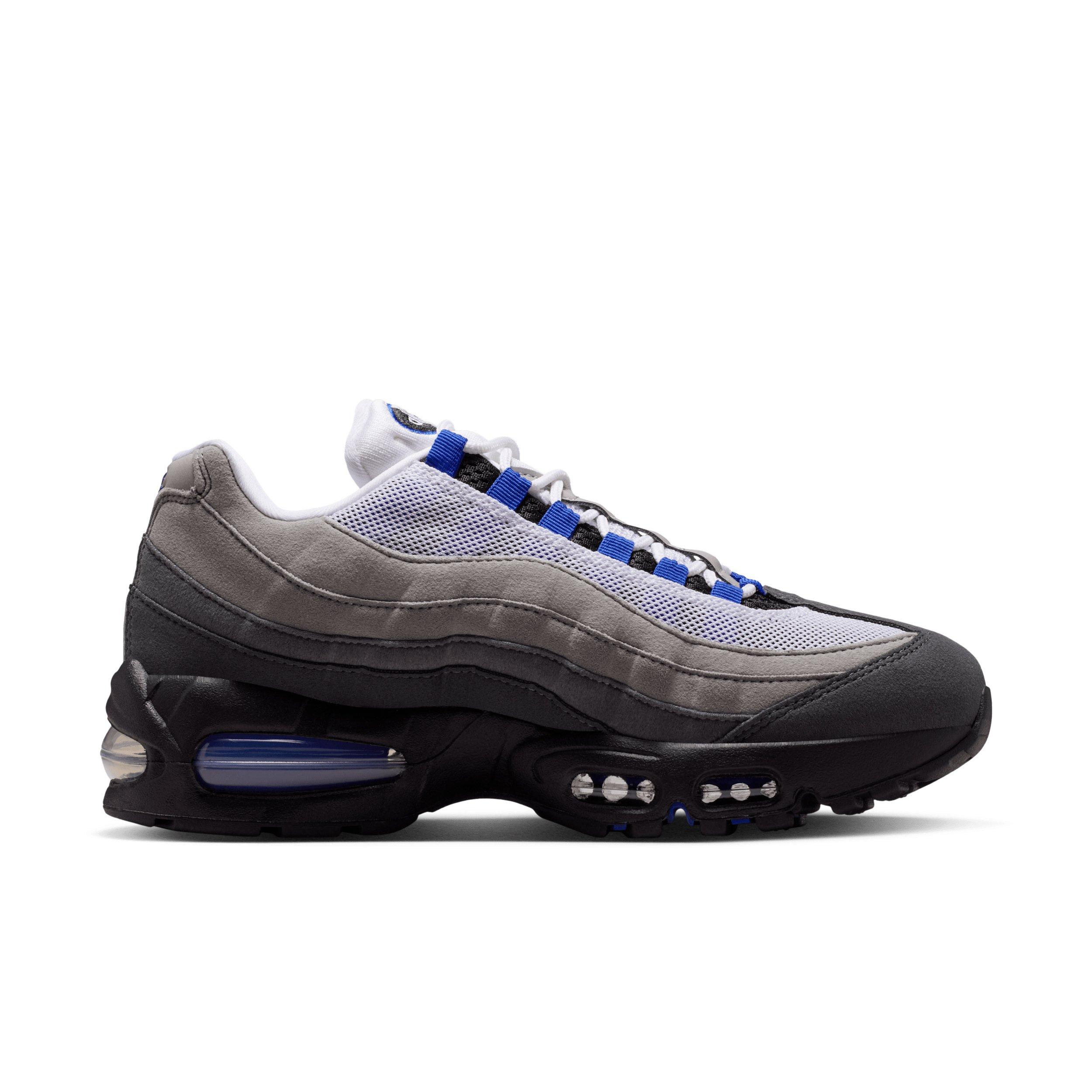 Nike Air Max 95 Big Bubble "Black/White/Medium Grey/Old Royal" Women's Shoe - BLACK/WHITE/MD GREY/ROYAL